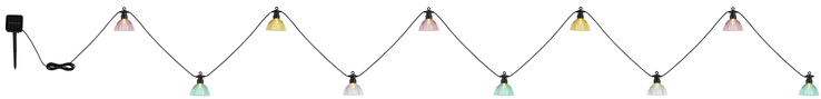 GLOBO LED Solar Lichterkette HERIBERT 360 cm