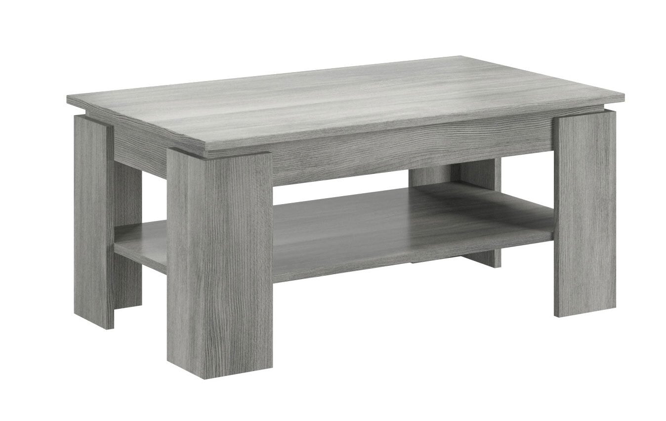 Couchtisch TITAN 100 x 60 cm grau