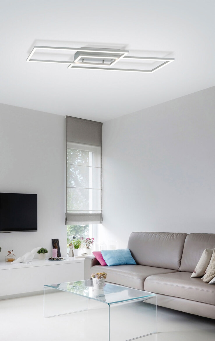 Paul Neuhaus LED Deckenlampe INIGO 2-flg 83 x 24 cm