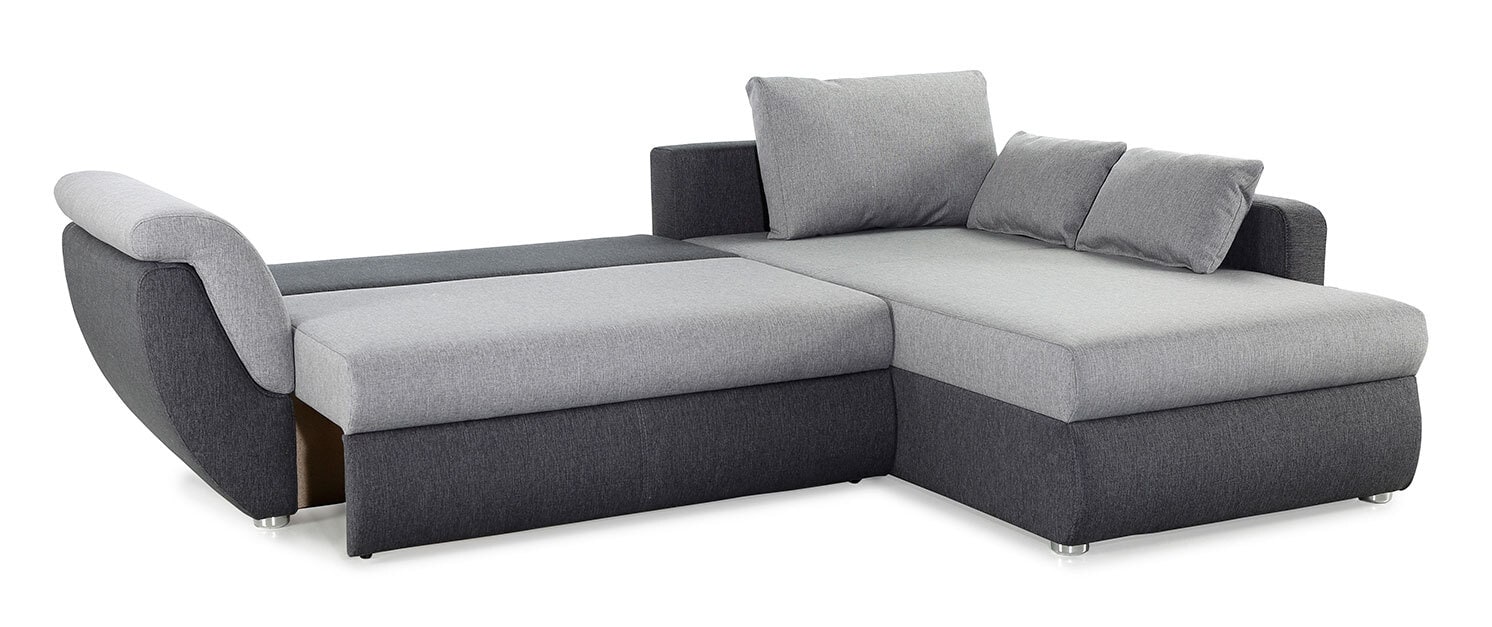 Ecksofa TADEUS 272 x 200 cm grau