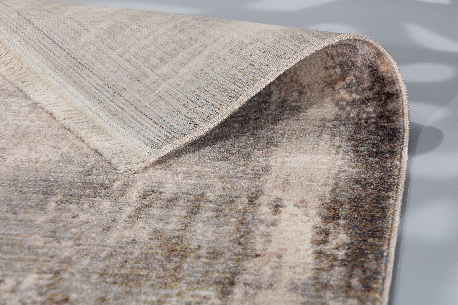 SCHÖNER WOHNEN-Kollektion Teppich MYSTIK 133 x 185 cm beige/grau