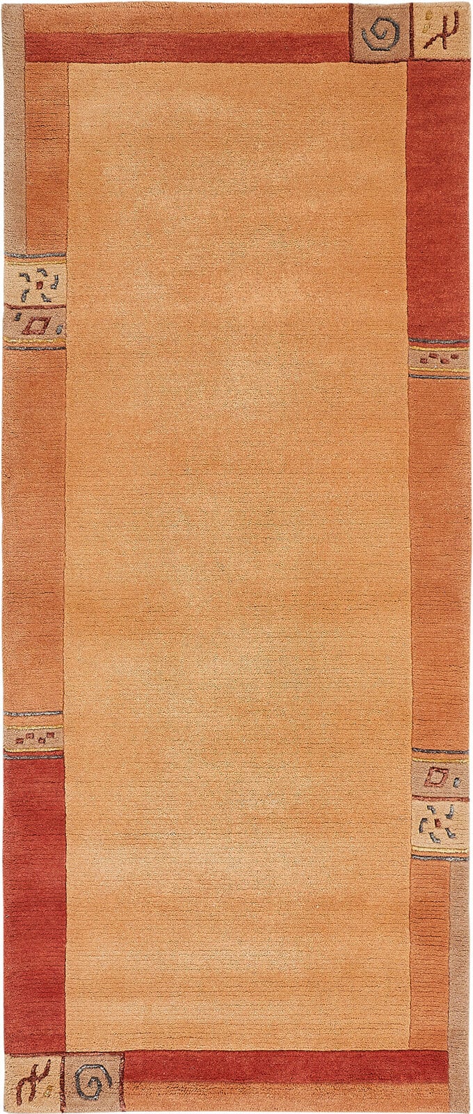 Teppich MANALI 80 x 300 cm orange