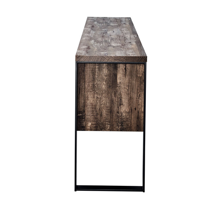 Sideboard LOOP 180 x 40 x 76 cm Vintage Eiche NB