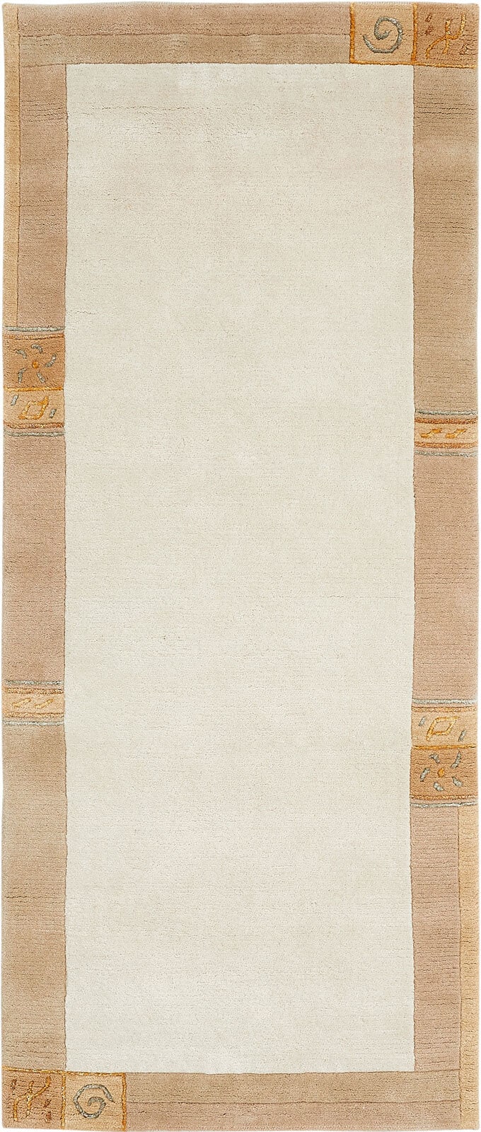 Teppich MANALI 80 x 200 cm beige