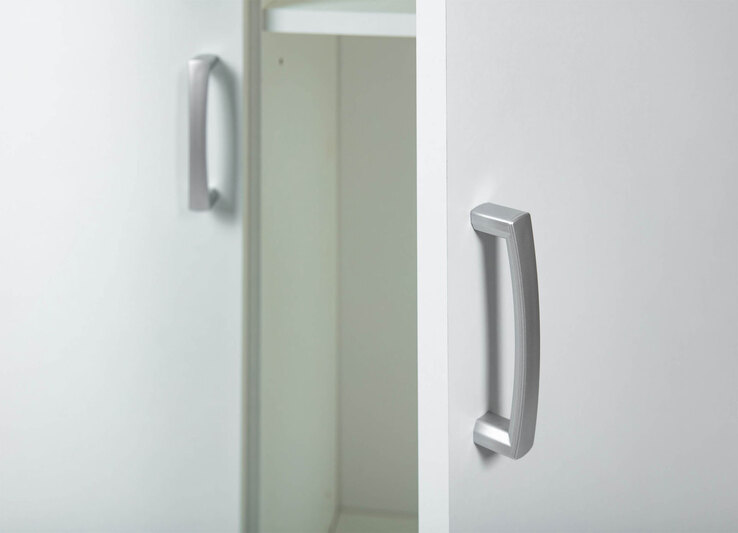 Mehrzweckschrank PEPE 70x189x34 cm Weiß