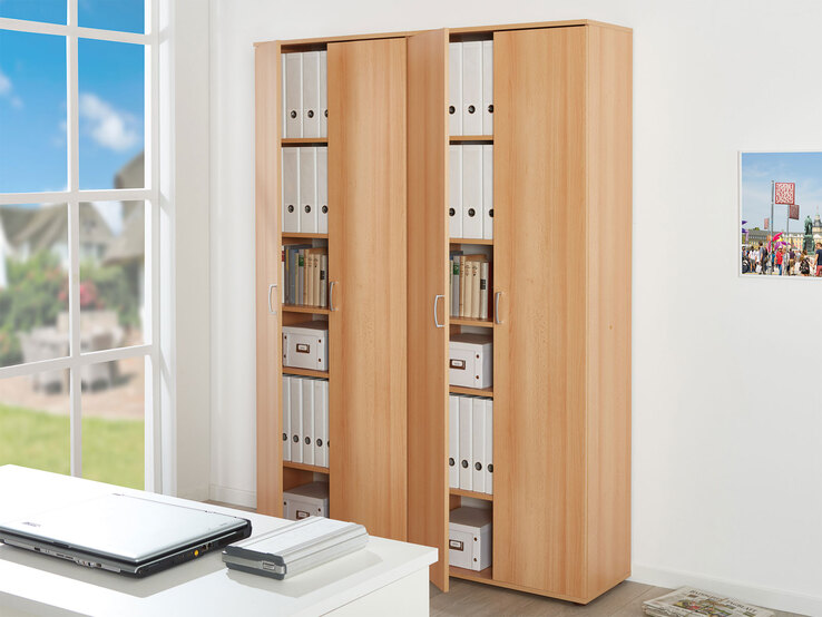 Mehrzweckschrank ALEX 70x189x34 cm Dekor Buche