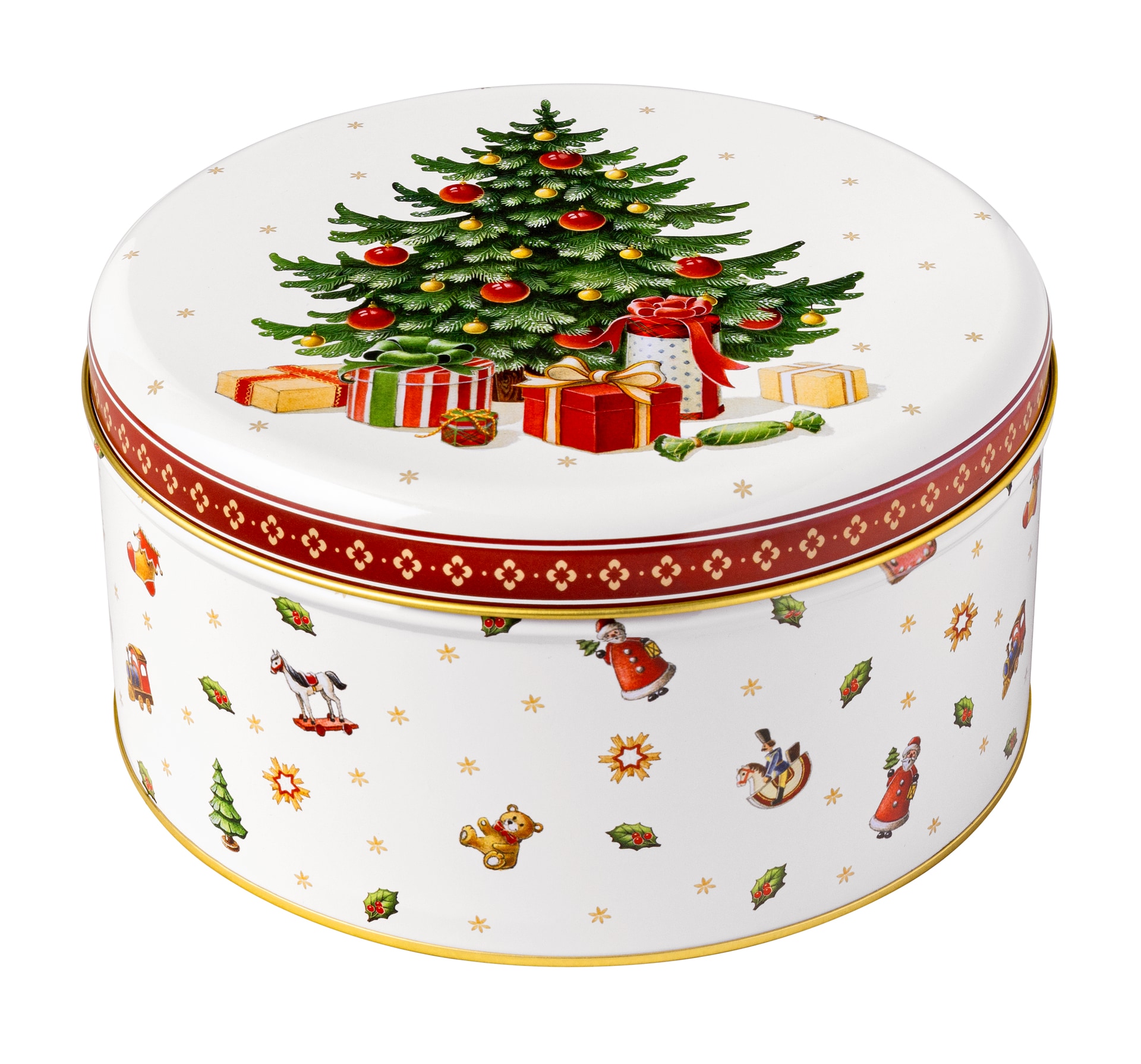 Villeroy & Boch Weihnachten Keksdosen 3tlg, Set WINTER COLLAGE ACCESSOIRES 