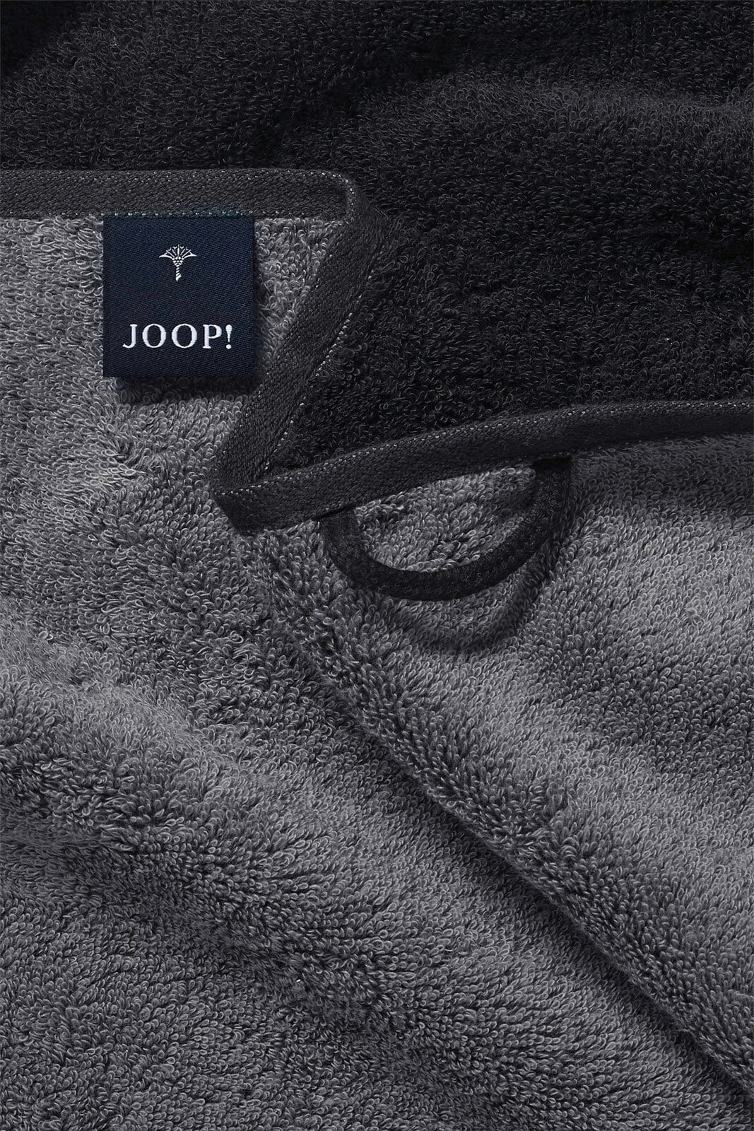 JOOP! Handtuch DOUBLEFACE 50 x 100 cm schwarz 