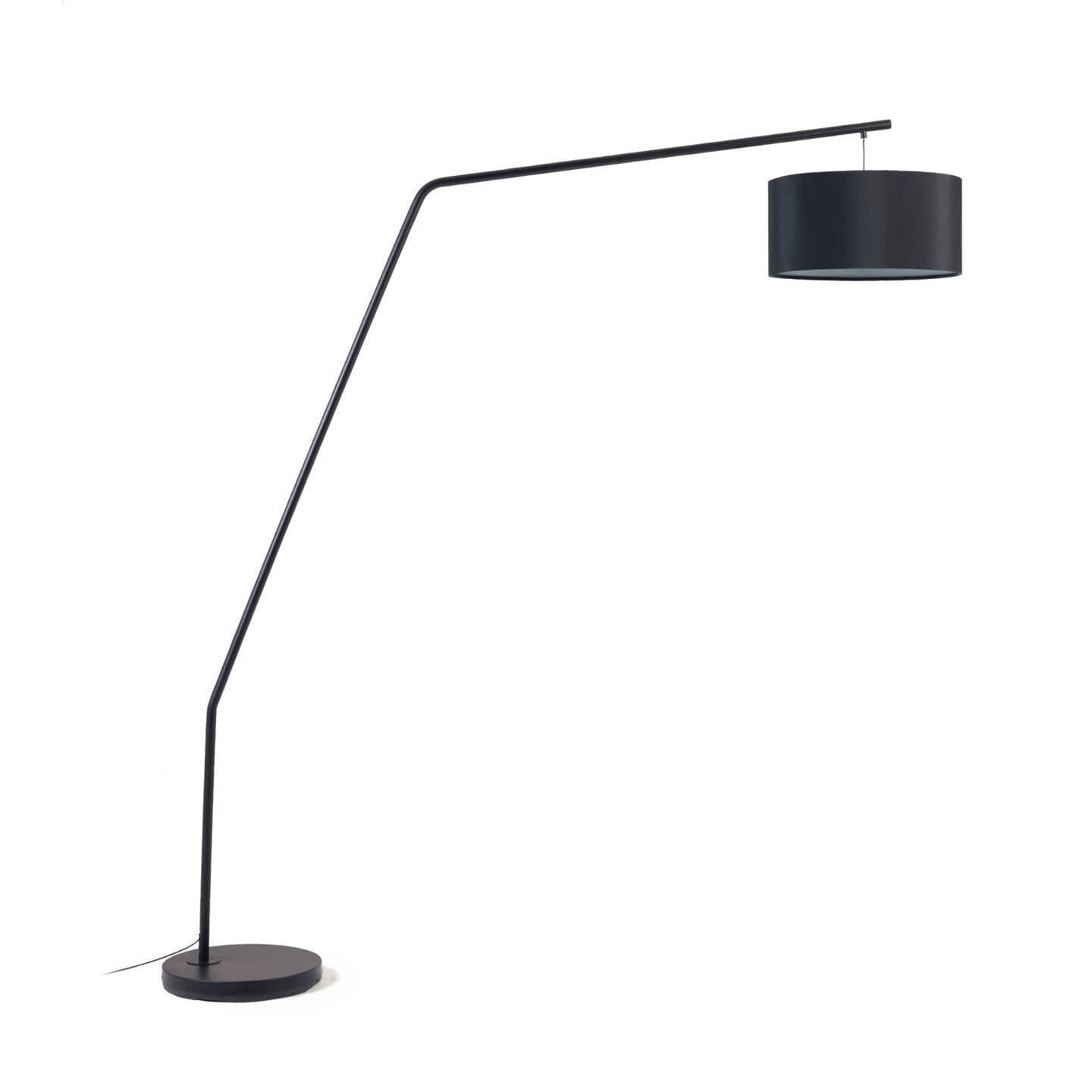 Kave Home Retrofit Bogenlampe CIANA schwarz