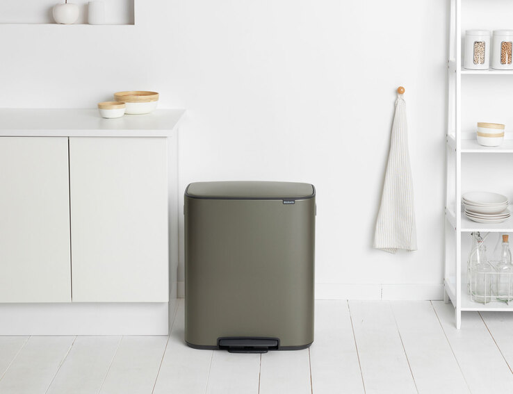 brabantia Treteimer BO 60 Liter platinum