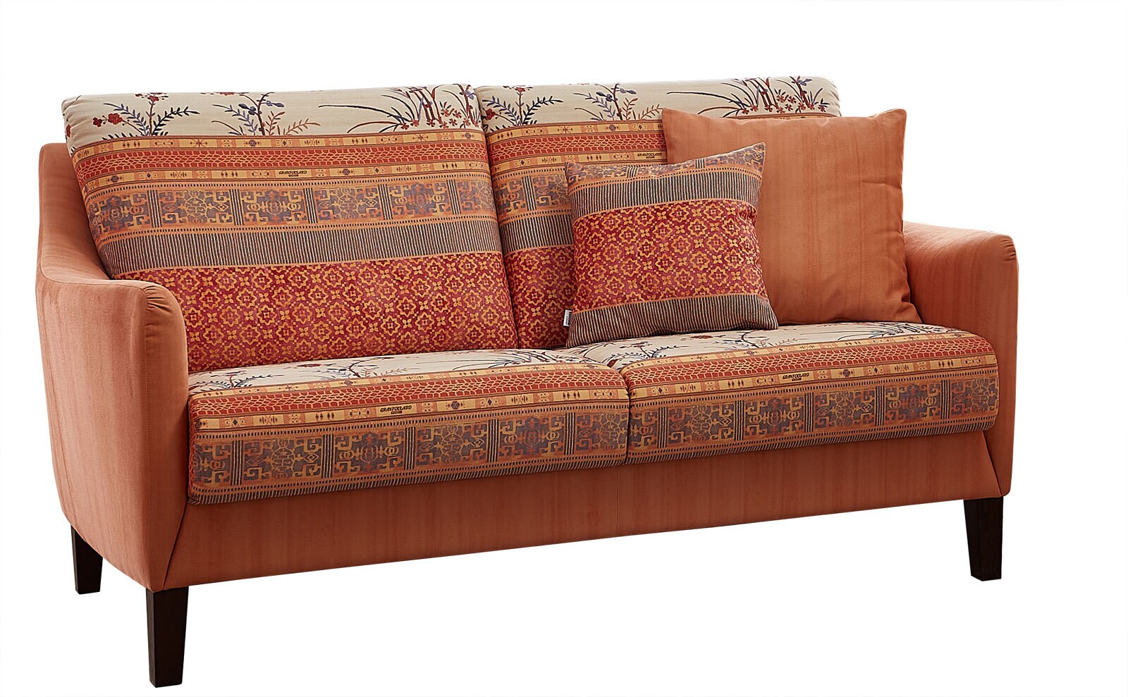 SCHRÖNO Sofa 3-Sitzer ANCONA orange