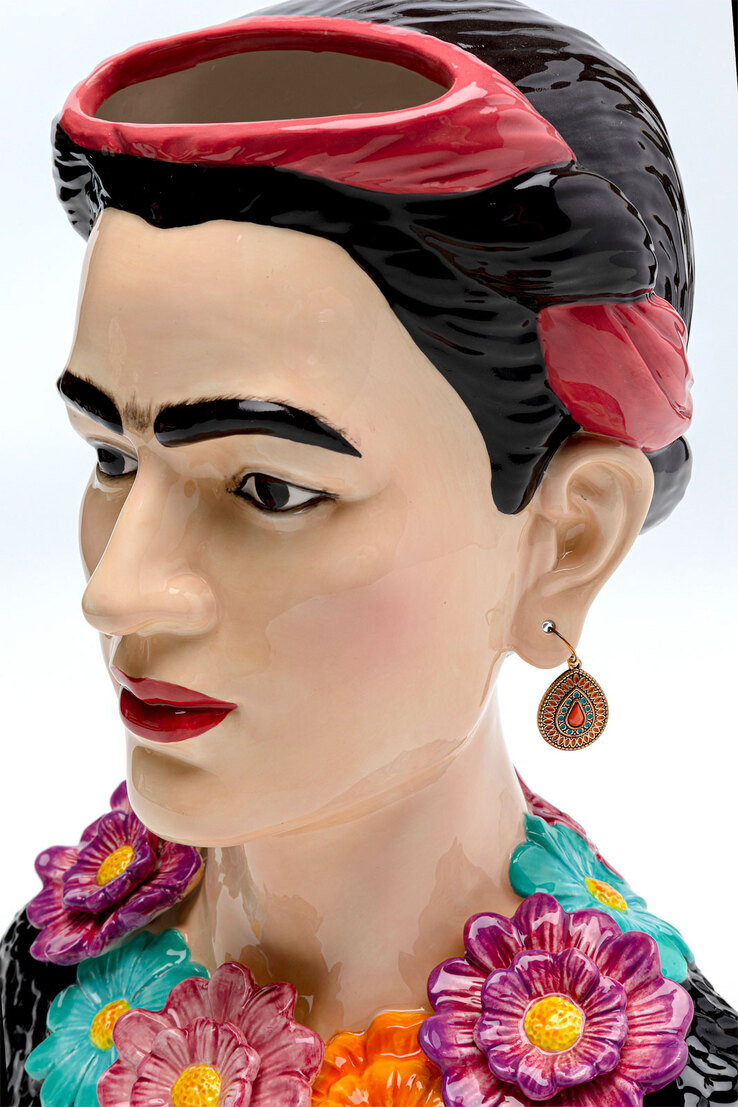 KARE DESIGN Vase FRIDA FLOWER mehrfarbig