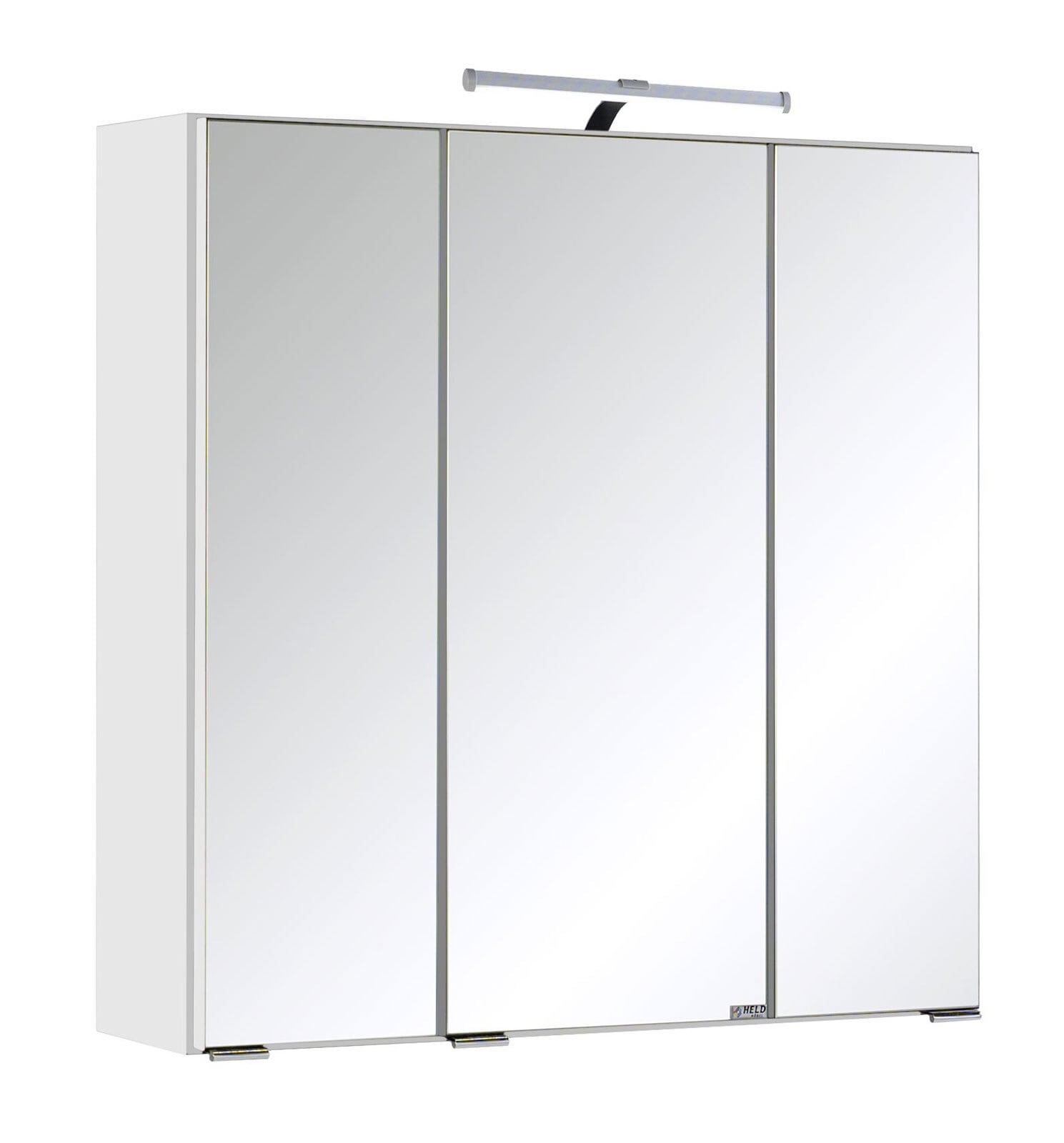 Spiegelschrank CARDIFF 60 x 64 cm Weiß