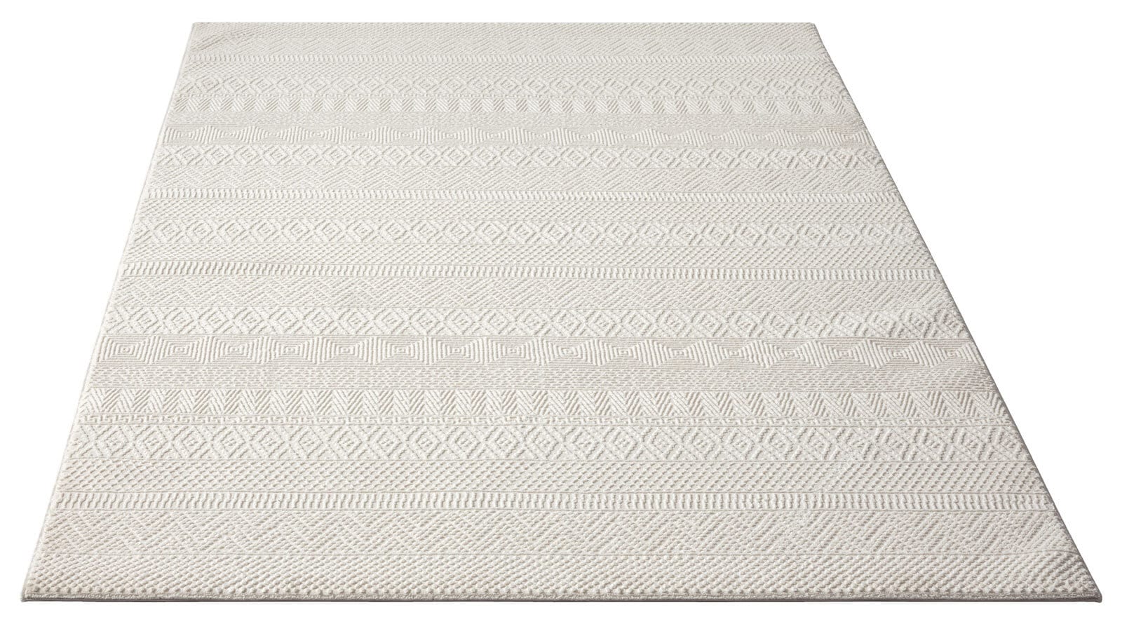 Webteppiche SASA 160 x 230 cm creme