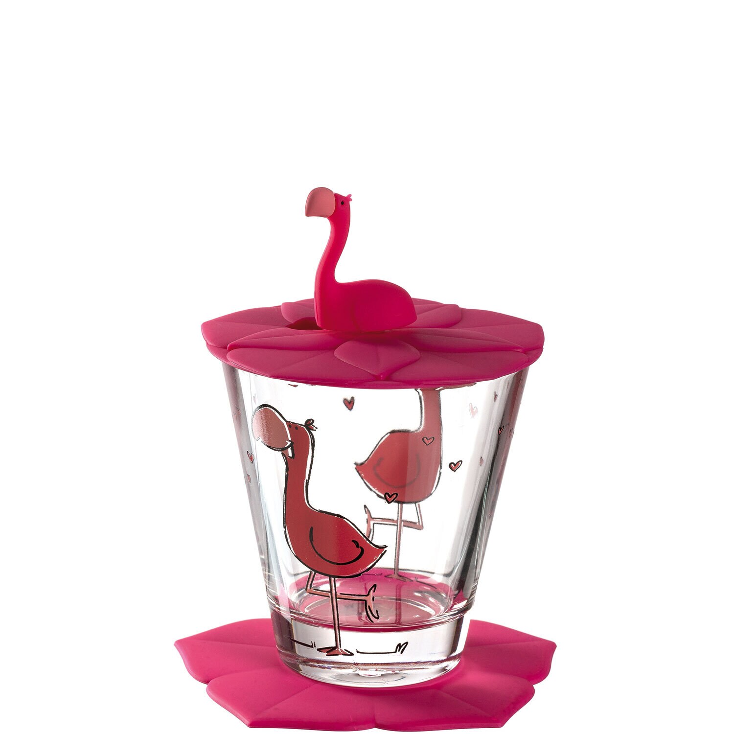 LEONARDO Kindergeschirr Becher BAMBINI FLAMINGO