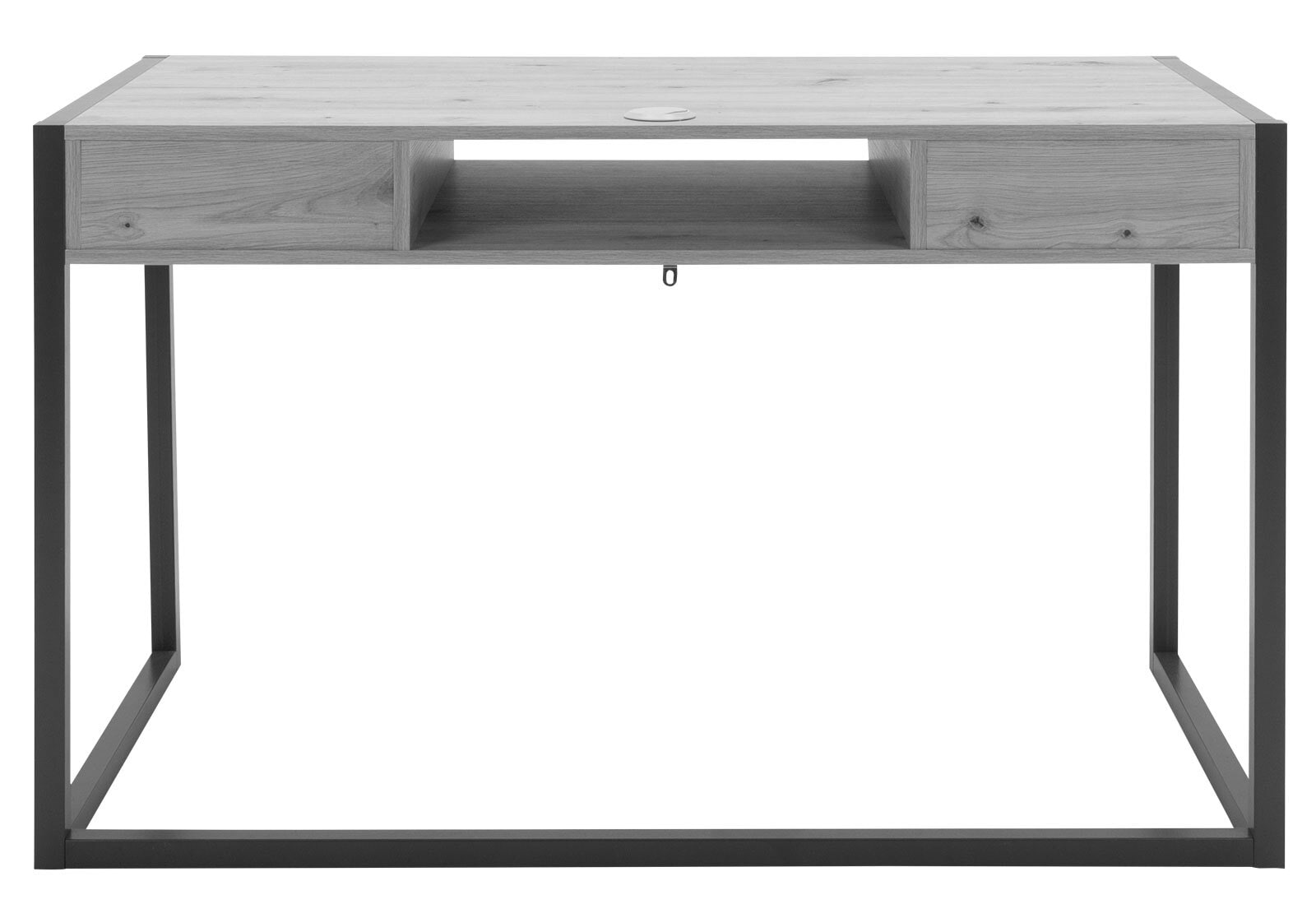 Schreibtisch DENVER 120 x 60 cm anthrazit/ Artisan Oak