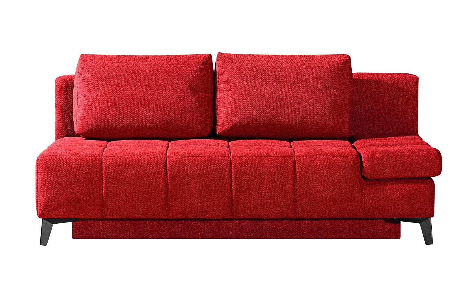 Schlafsofa TABBY III 204 cm rot