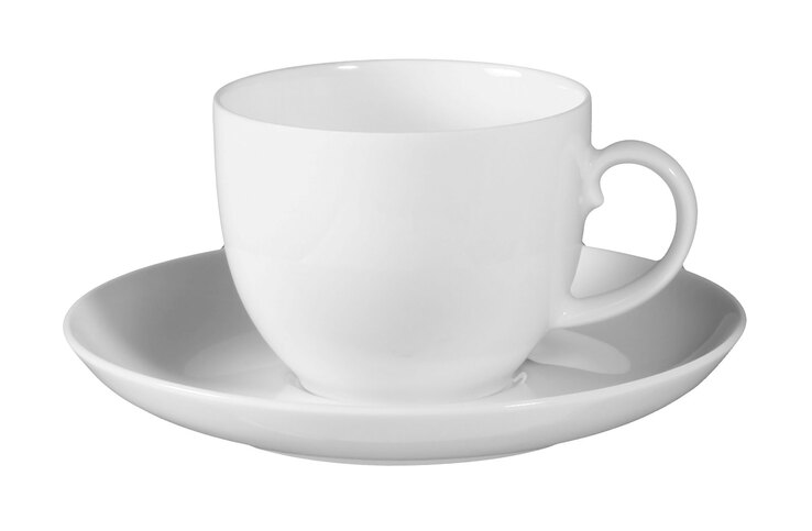Seltmann Weiden Kaffee-Untertasse RONDO LIANE 6er Set weiß