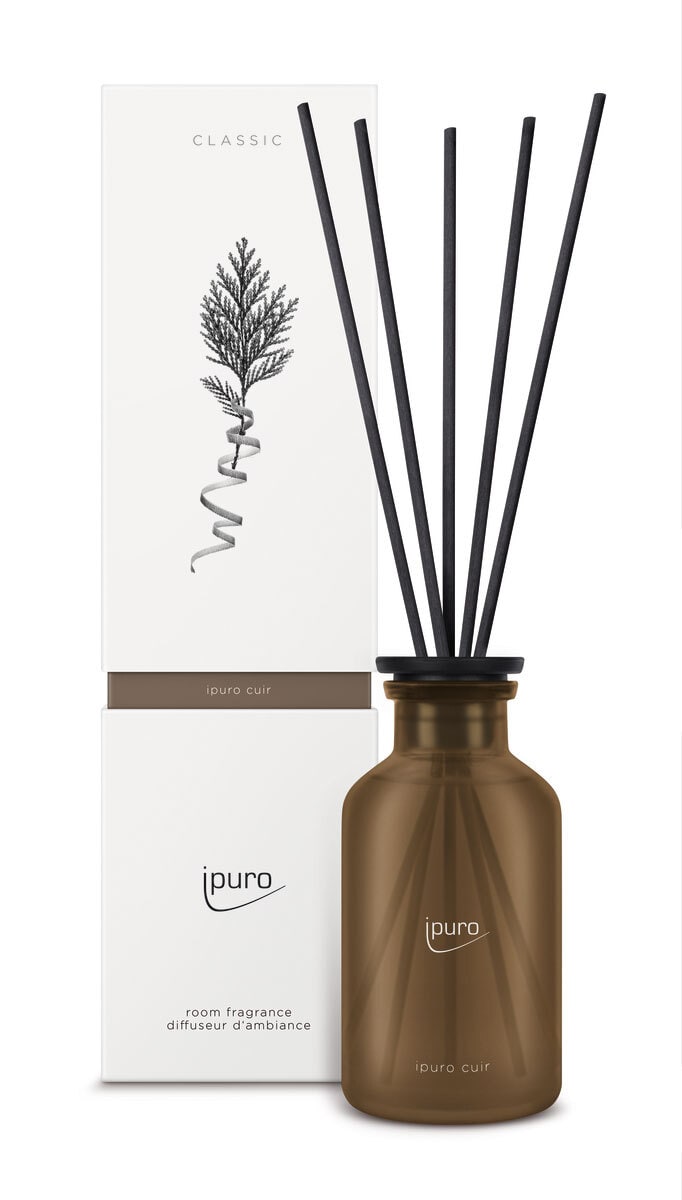 ipuro Raumduft Diffuser Classic CUIR 240 ml