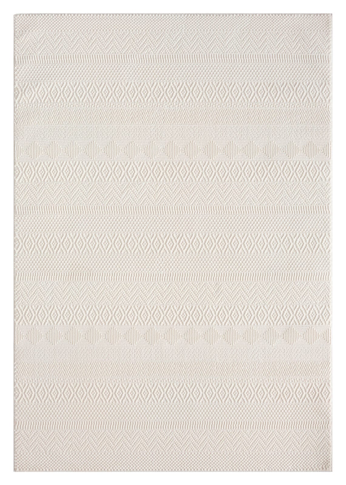 Webteppiche SASA 80 x 150 cm creme