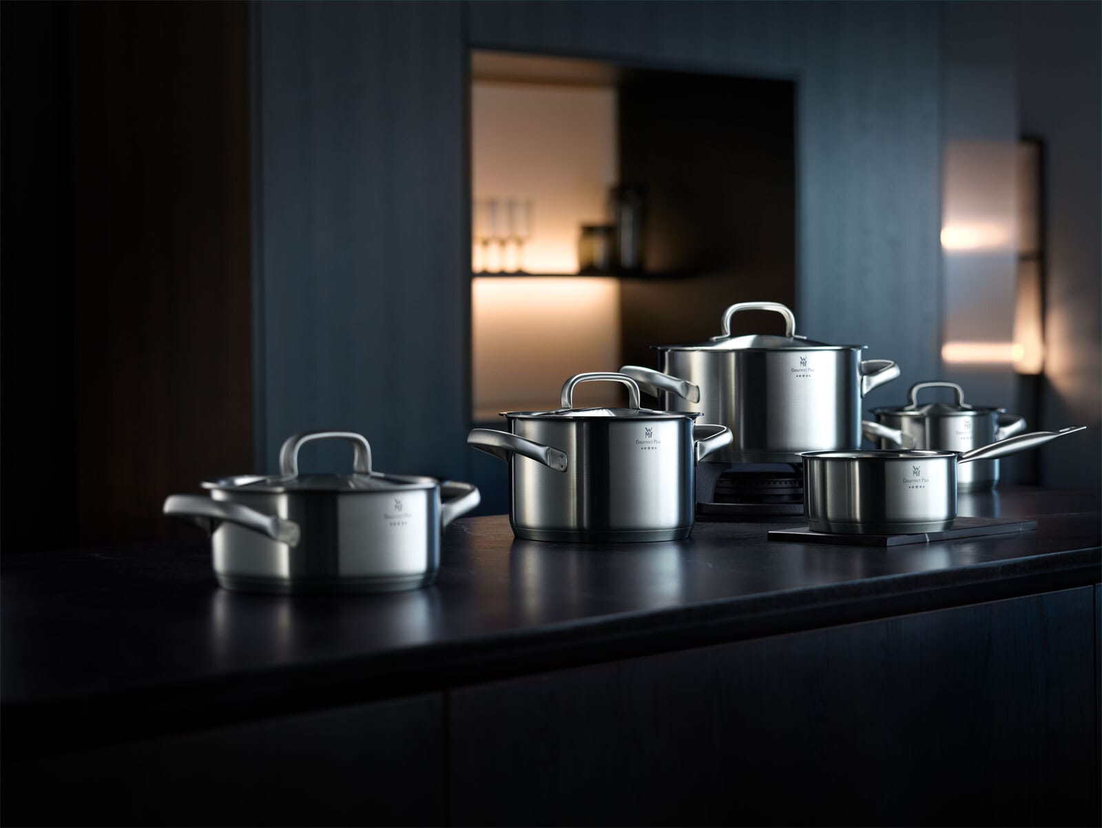 WMF GOURMET PLUS 5-teilig silber