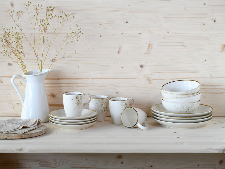 CreaTable Kaffeebecher NATURE COLLECTION Creme