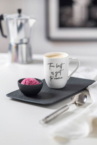 Villeroy & Boch Dipschälchen MANUFACTURE ROCK 110 ml grau/ schwarz
