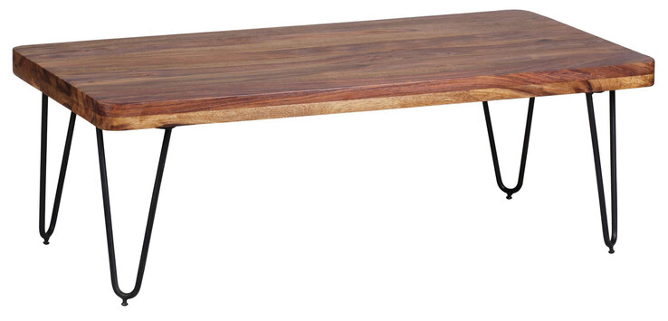 Couchtisch 115 x 60 cm braun