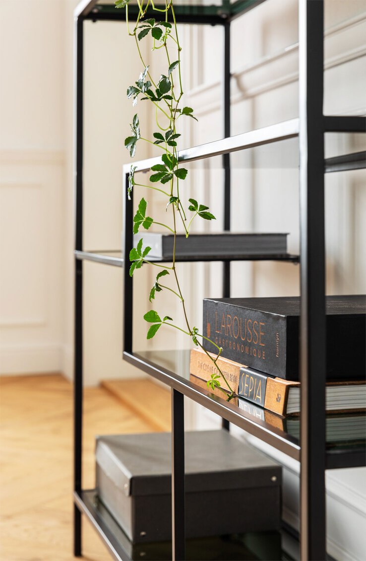 KARE DESIGN Regal LOFT 115 x 195 cm schwarz