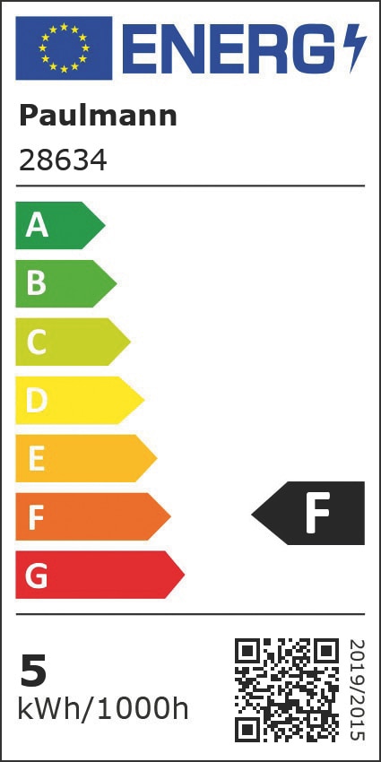 Paulmann LED Leuchtmittel AGL Tropfen Filament E27 / 5 Watt matt