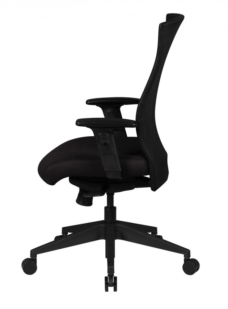 Chefsessel schwarz matt
