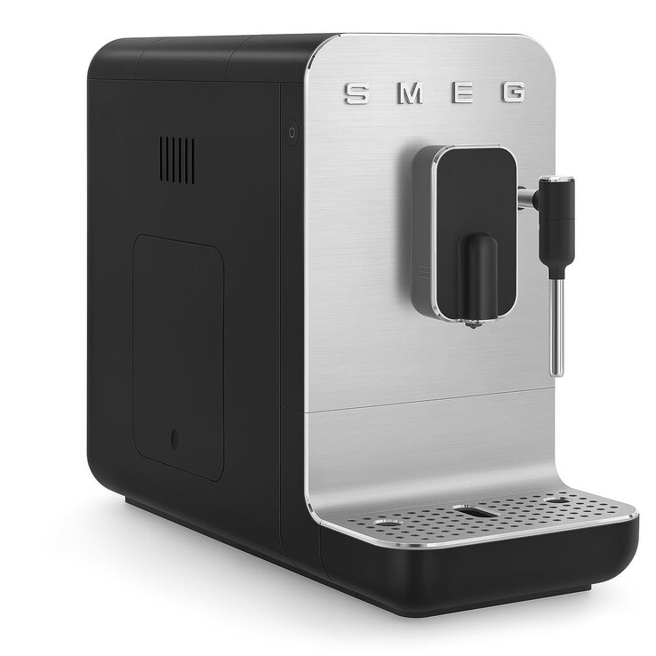 SMEG Kaffeevollautomat schwarz/ silberfarbig
