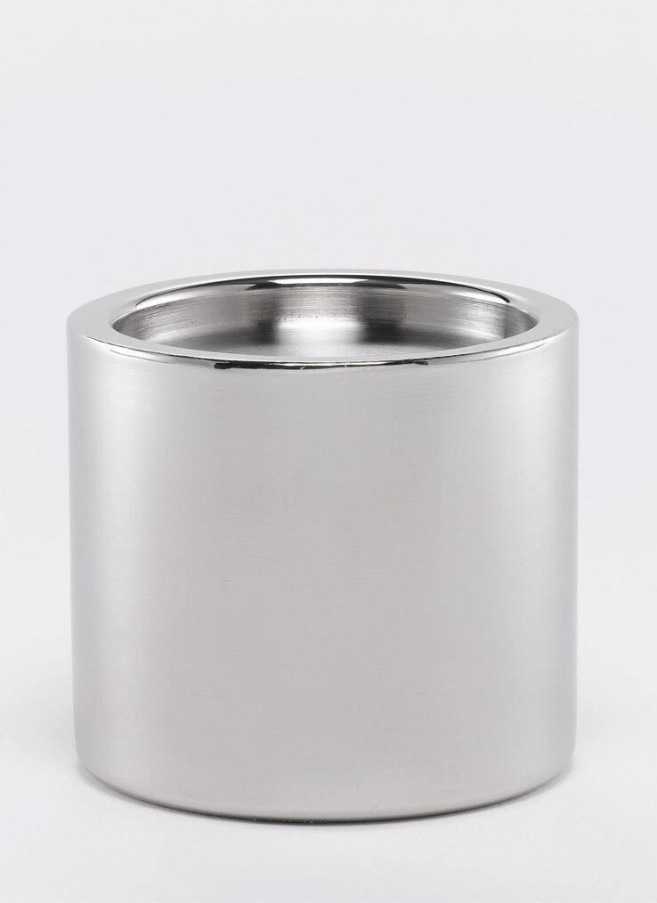 casaNOVA Kerzenständer 10 cm Edelstahl