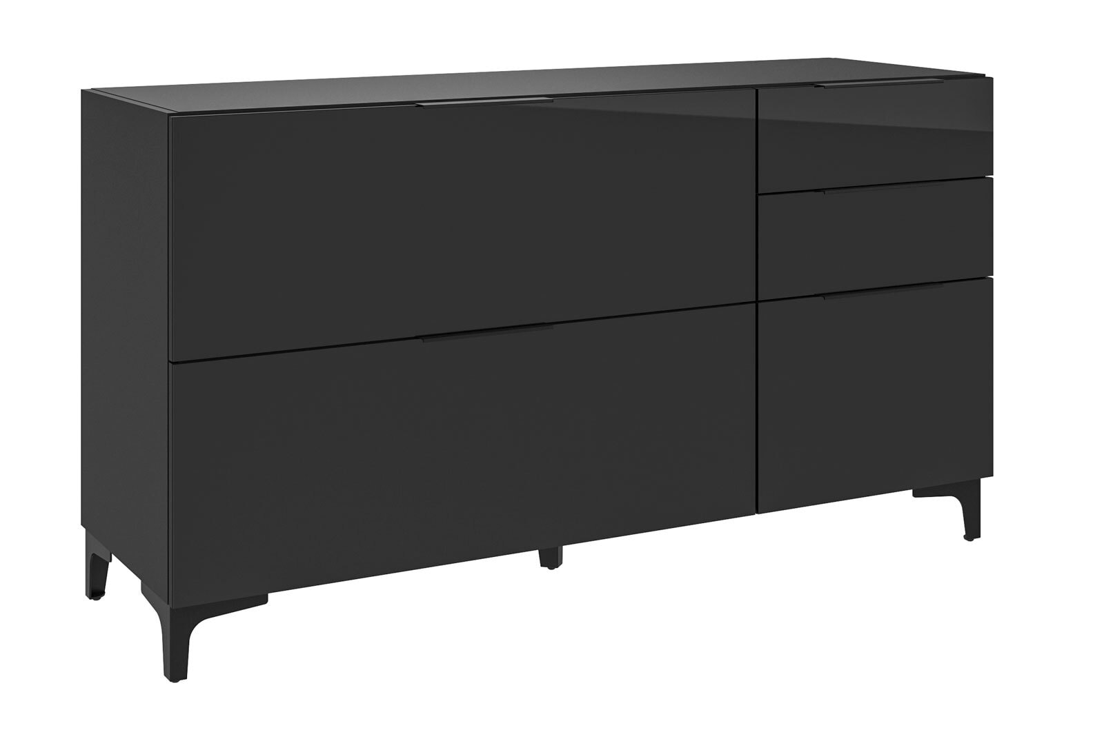 Sideboard JONES 135 cm schwarz 