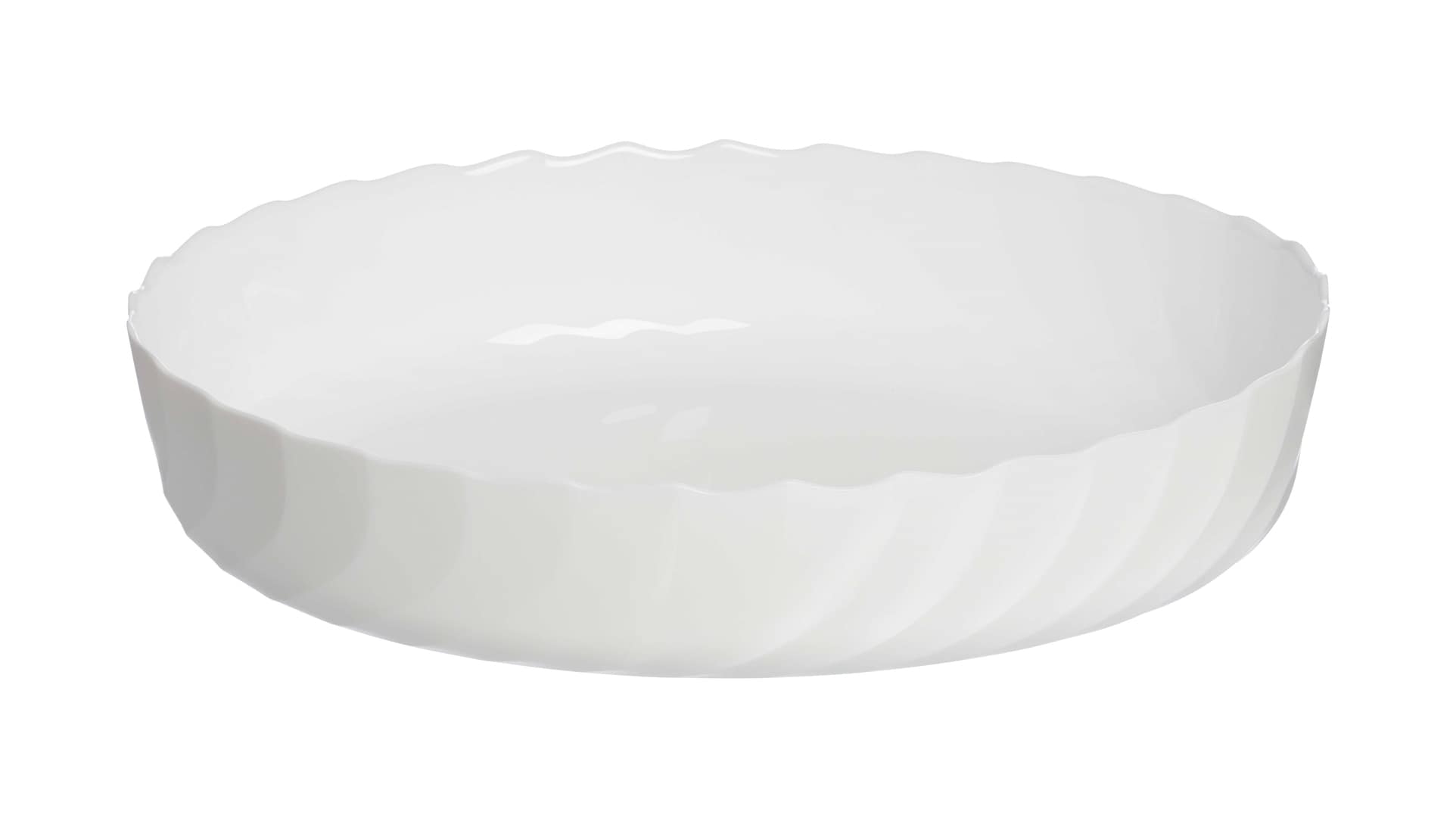Ritzenhoff & Breker Auflaufform TRIANON 36x28 cm Opalglas weiß