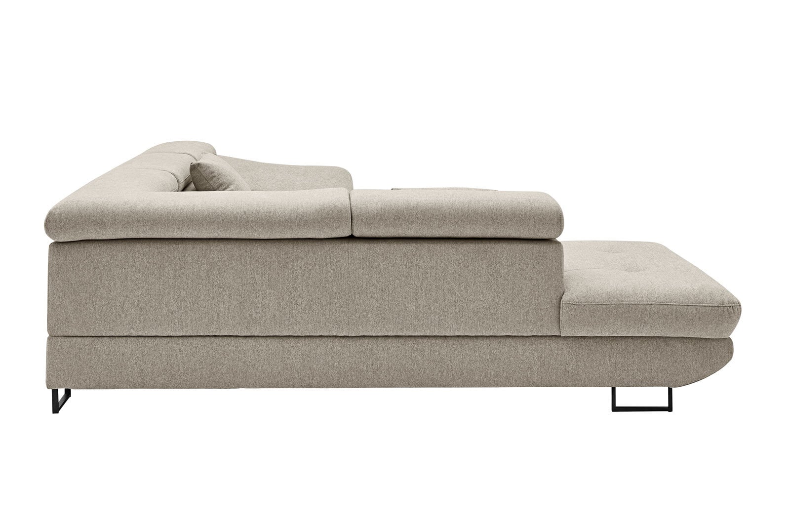 CASAVANTI Ecksofa FABIO 235 x 280 cm Primo beige