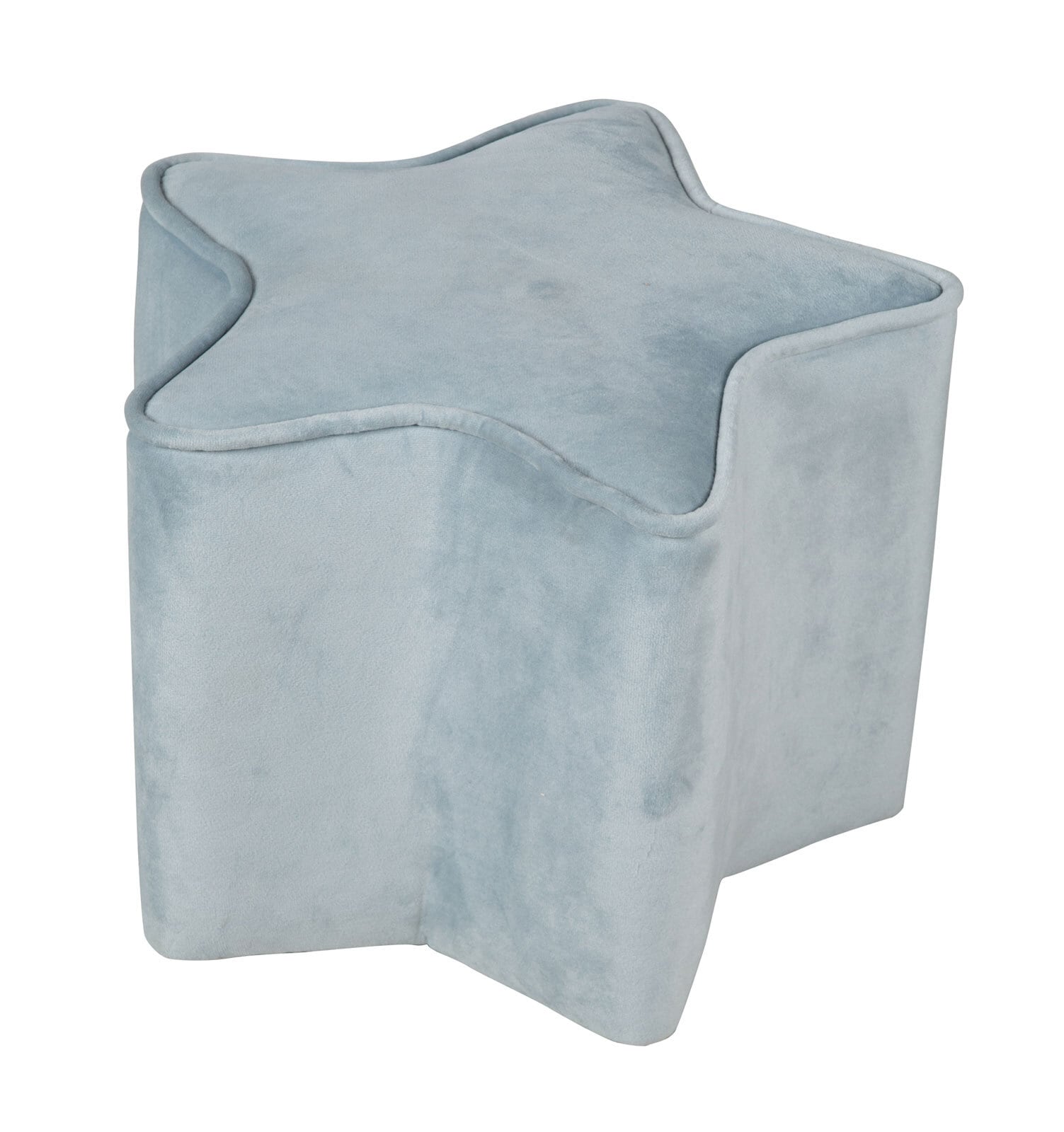 roba Kinderhocker STERN 32 x 30 x 24 cm Stoffbezug blau