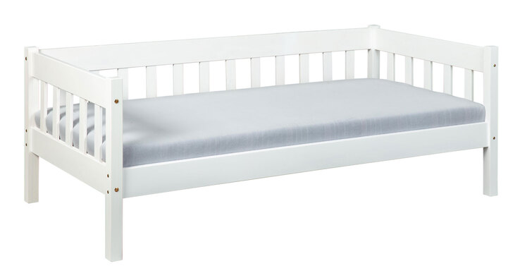 Bett LUCIAN 90 x 200 cm weiß