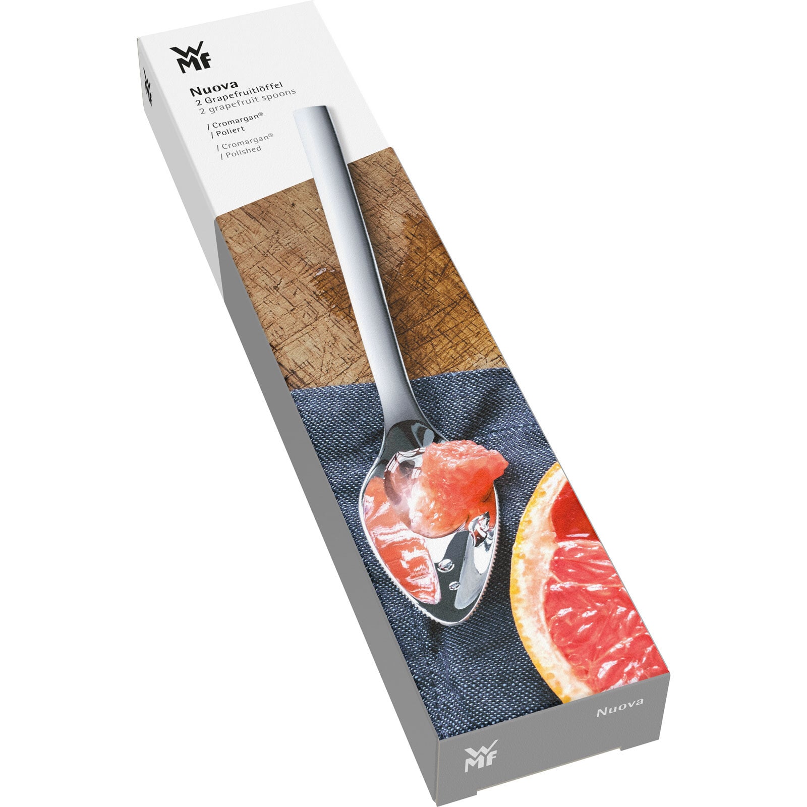 WMF Löffelset Grapefruit NUOVA 2-teilig Edelstahl