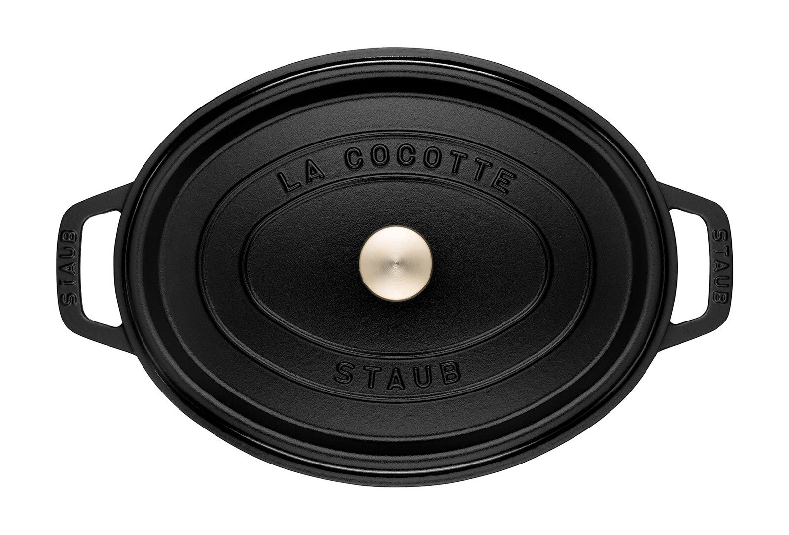 staub Bräter COCOTTE oval 35 x 29 cm schwarz