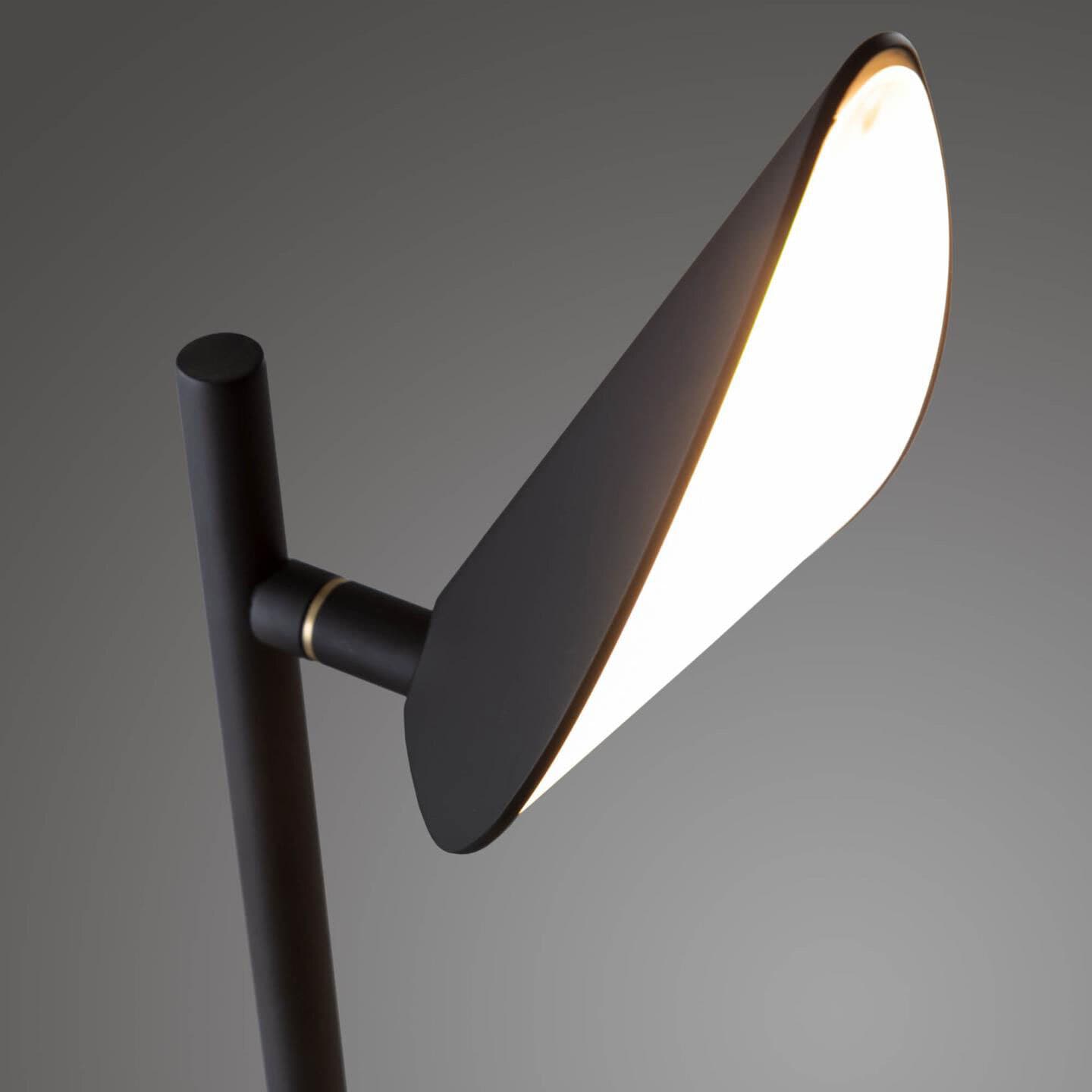 Kave Home LED Schreibtischlampe VELEIRA 45 cm schwarz