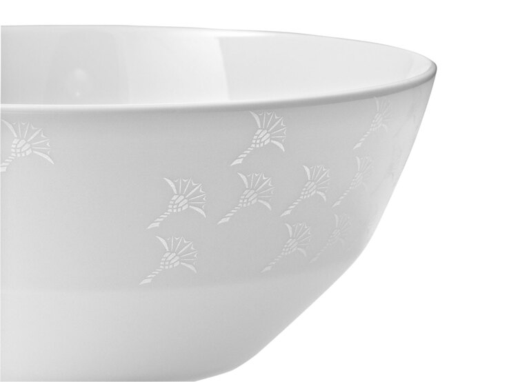JOOP! Schalen-Set FADED CORNFLOWER 2er Set - je 13 cm weiß