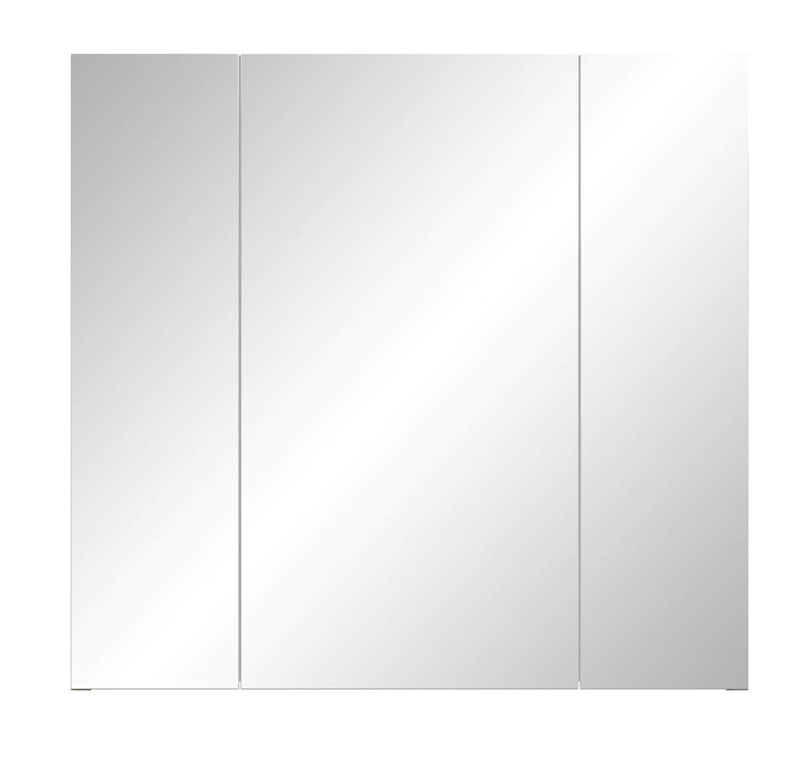 Spiegelschrank RIVA 80 x 75 cm Rauchsilber