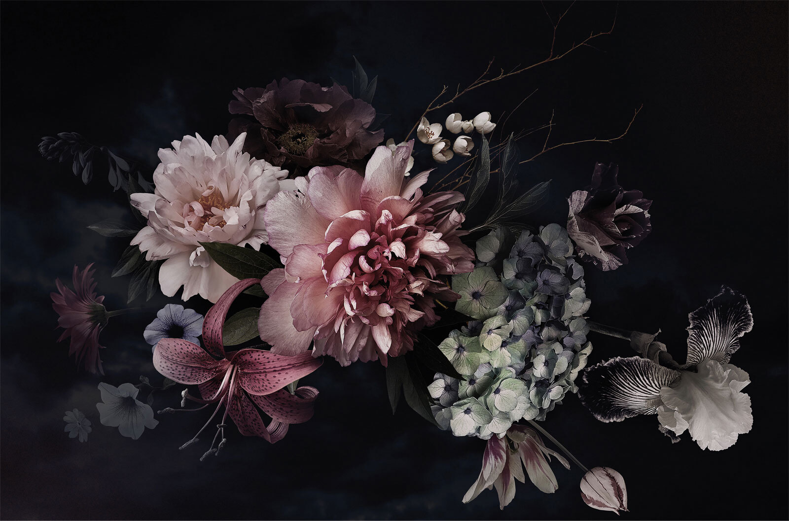 BÖNNINGHOFF Bild BLUMEN 118 x 78 cm