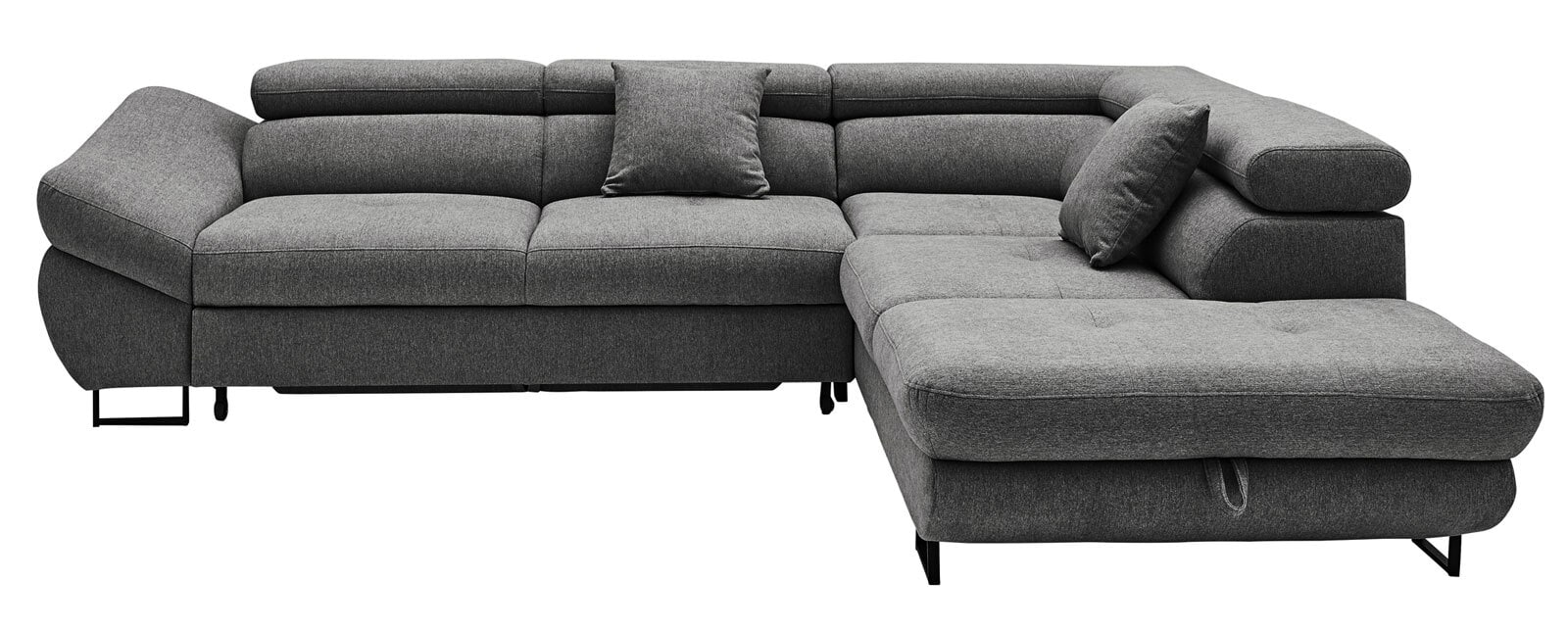 Ecksofa FABIO Primo anthrazit