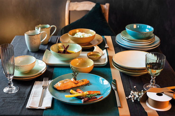 CreaTable Suppenteller NATURE COLLECTION 22 cm curry