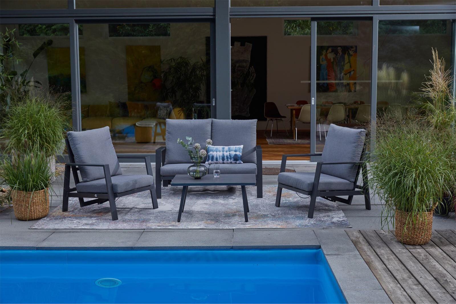 Garden FLAIR Outdoor Loungemöbel Set HONIARA 4-teilig