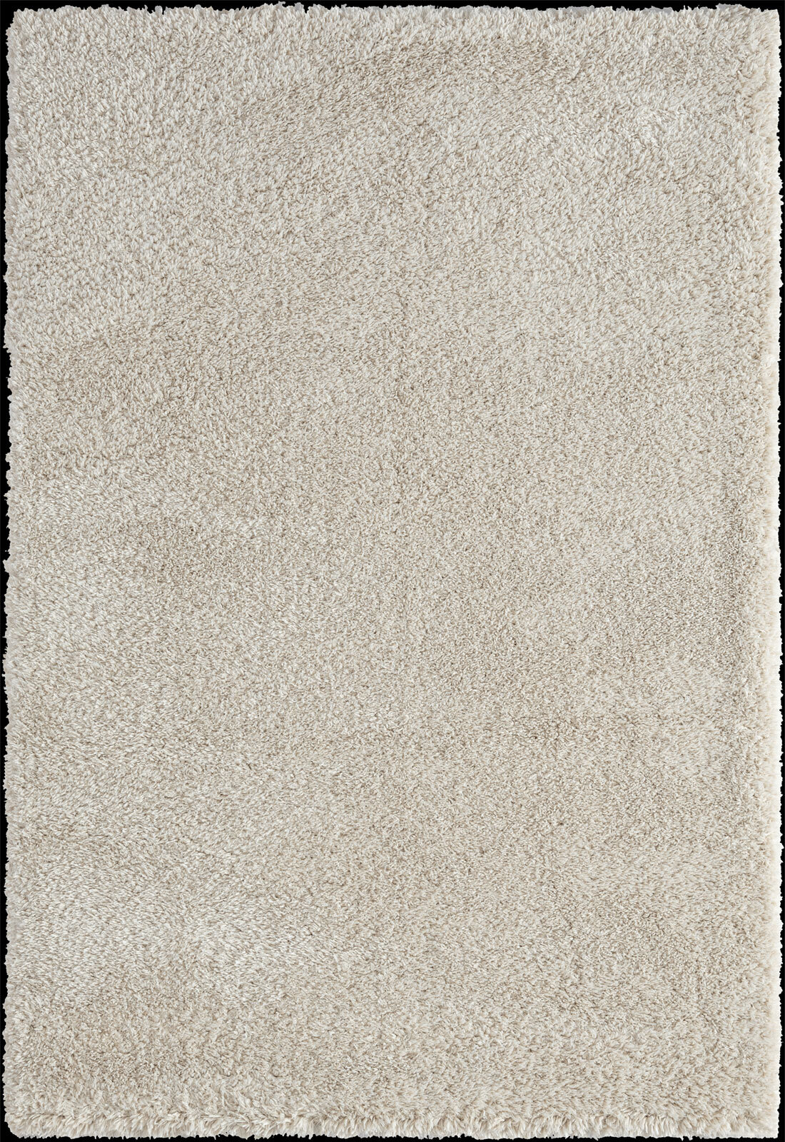 Moderner Teppich RECYCLE FLOKI 160 x 230 cm creme