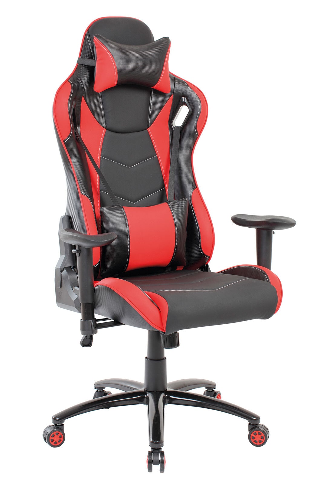 CASAVANTI Gaming Stuhl GAMER 3 Lederlook schwarz/ rot