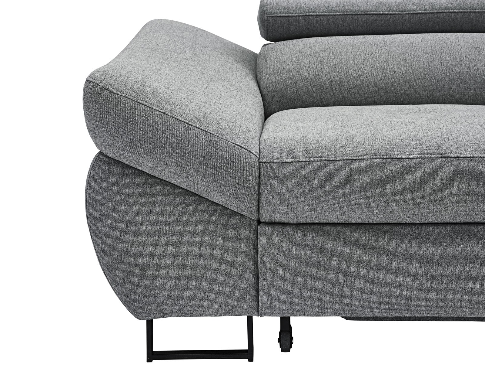 Ecksofa FABIO 280 x 235 cm Primo grau